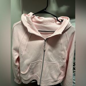 Lululemon strawberry milkshake full zip scuba